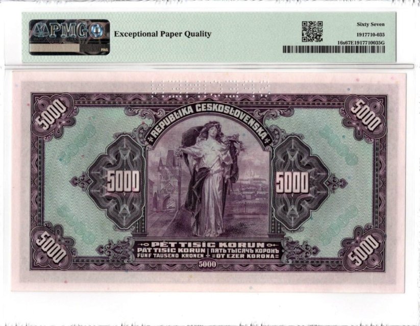 Banknote 5000 Korun | 1943 | EPQ 67