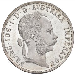 Srebrna Moneta 2 Gulden Franciszek Józef I. | Austriacki | 1867 A