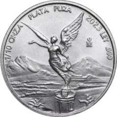 Silver coin Mexiko Libertad 1/10 Oz