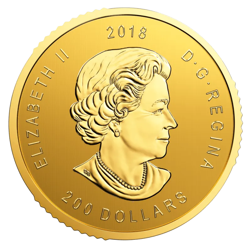 Zlatá investiční mince Golden Eagle 1 Oz | Call of the Wild | 2018