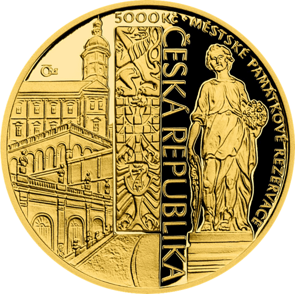 Zlatá mince 5000 Kč Město Mikulov | 2022 | Proof