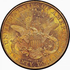 Gold coin 20 Dollar American Double Eagle | Liberty Head | 1893
