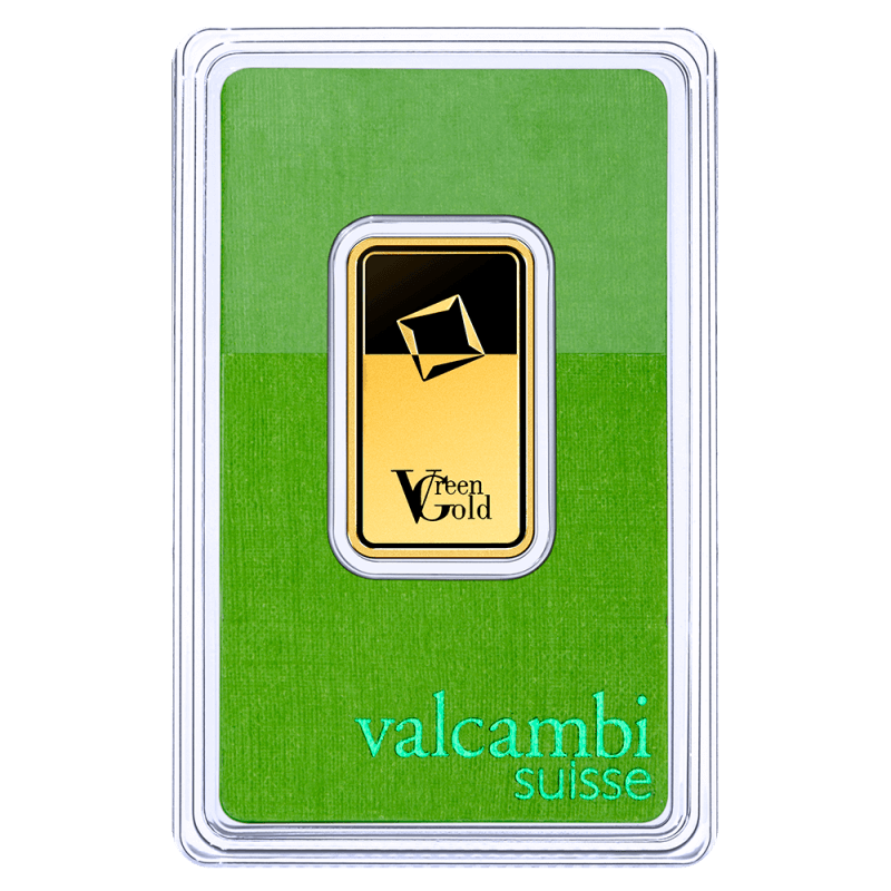 20g Gold Bar | Valcambi | Green Gold