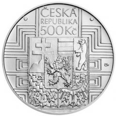 Stříbrná mince 500 Kč Schválení československé ústavy | 2020 | Standard