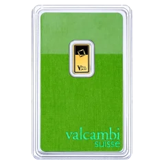 1g Gold Bar | Valcambi | Green Gold