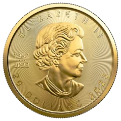 Zlatá investičná minca Maple Leaf 1/2 Oz