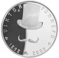 Silver coin 200 CZK Viktor Ponrepo | 2008 | Standard