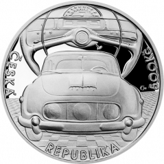 Strieborná minca 500 Kč Osobní automobil Tatra 603 | 2023 | Proof