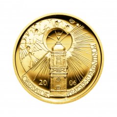Zlatá minca 2500 Kč Klementinum - observatoř | 2006 | Proof