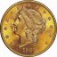 Gold coin 20 Dollar American Double Eagle | Liberty Head | 1904