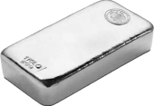 Silver bars - Weight - 100 g