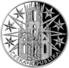 Strieborná minca 200 Kč Jan Blažej Santini-Aichel | 2023 | Proof