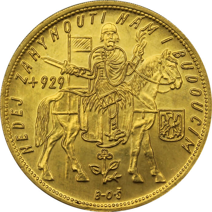 Gold coin St. Wenceslas 5 Ducat | 1934