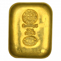 50g investiční zlatý slitek | Argor-Heraeus | Litý slitek