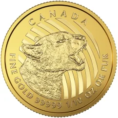Growling Cougar 1/10 uncia | Call of the Wild | 2016 | aranyérme