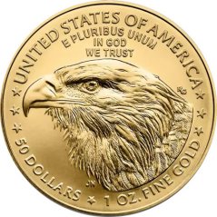 Zlatá investičná minca American Eagle 1 Oz | 2024