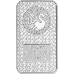 31,1g srebna sztabka | Rok Smoka | Lunar | Perth mint