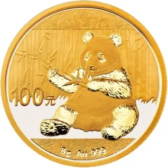 Złota moneta Chińska Panda 8g
