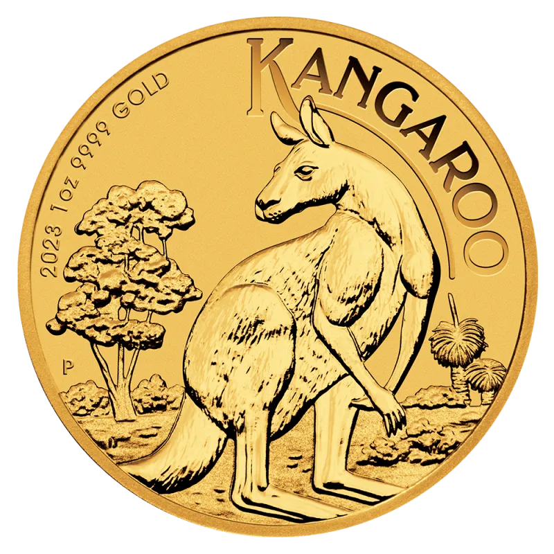 Zlatá investiční mince Kangaroo 1 Oz
