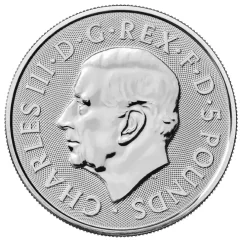 Strieborná investičná minca Panter 2 Oz | Tudor Beasts | 2025