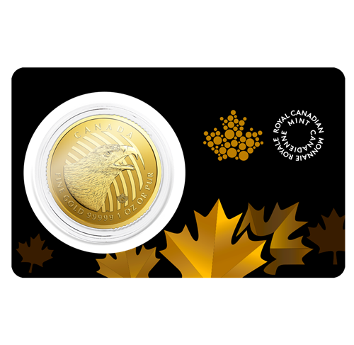 Zlatá investiční mince Golden Eagle 1 Oz | Call of the Wild | 2018