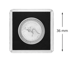 Négyzet alakzatú kapszula | 36 mm | 10 darabos kiszerelés
