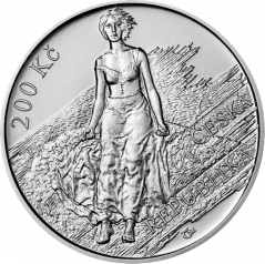Silver coin 200 CZK Max Švabinský | 2023 | Standard