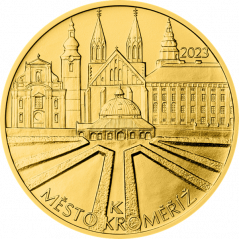 Zlatá minca 5000 Kč Mesto Kroměříž | 2023 | Standard