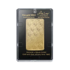 100g investiční zlatý slitek | Heimerle + Meule