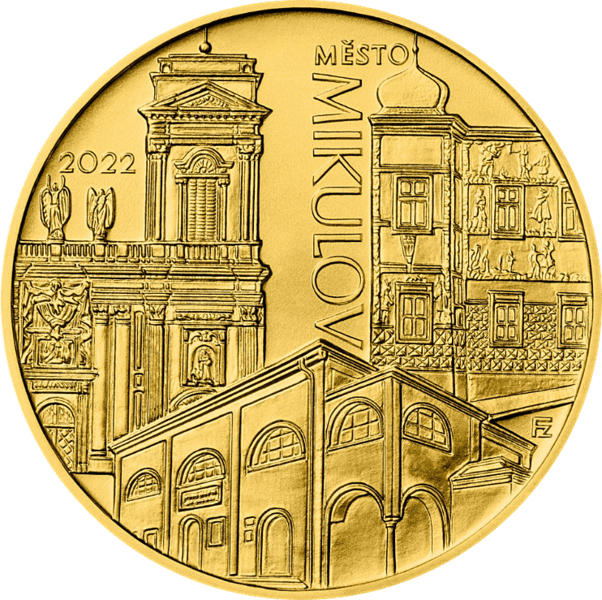 Gold coin 5000 CZK Město Mikulov | 2022 | Standard