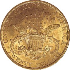 Gold coin 20 Dollar American Double Eagle | Liberty Head | 1896
