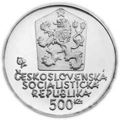 Strieborná minca 500 Kčs Ľudovít Štúr | 1981 | Proof