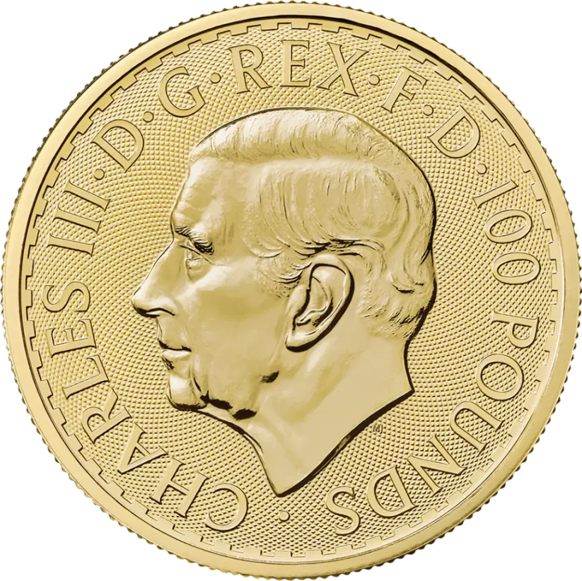 Zlatá investiční mince Britannia 1 Oz | Charles III | 2026