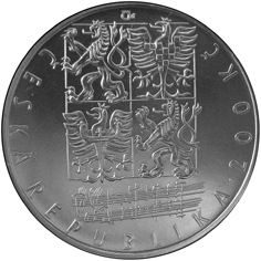 Stříbrná mince 200 Kč Leoš Janáček | 2004 | Proof