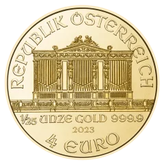 Bécsi Filharmonikusok 1/25 uncia | aranyérme