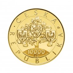 Zlatá mince 10000 Kč Vznik Československa | 2018 | Standard