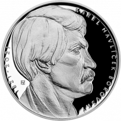 Strieborná minca 200 Kč Karel Havlíček Borovský | 2021 | Proof