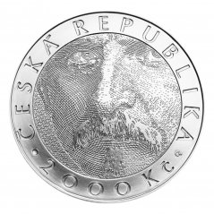 Silver coin 2000 CZK Bimetalová mince 100. výročí zavedení československé koruny | 2019 | Standard
