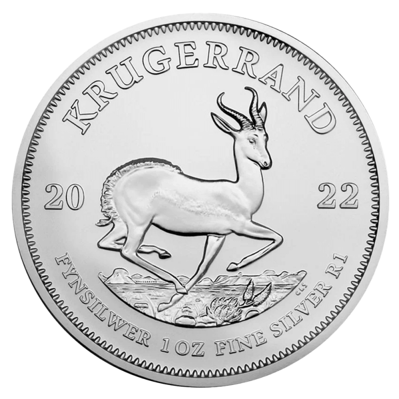 Strieborná investičná minca Krugerrand 1 Oz