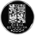 Stříbrná mince 200 Kč Ondřej Sekora | 1999 | Proof
