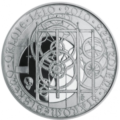 Stříbrná mince 200 Kč Sestrojení Staroměstského orloje | 2010 | Standard