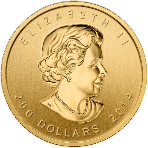 Zlatá investiční mince Howling Wolf 1 Oz | Call of the Wild | 2014