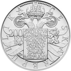 Strieborná minca 200 Kč Marie Terezie | 2017 | Standard