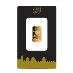 2,5g investičná zlatá tehlička | The Holy Land Mint | Dove of Peace