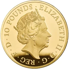 Zlatá minca 5 Oz William Shakespeare | 2016 | Proof
