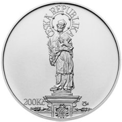 Stříbrná mince 200 Kč Jan Brokoff | 2018 | Standard