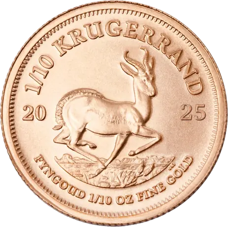 Gold coin Krugerrand 1/10 Oz | 2025