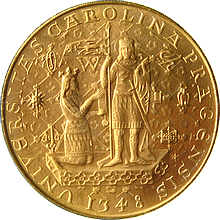 Gold coin 5 Ducat | 1978 | 600th anniversary of the death of Charles IV.