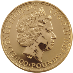 Zlatá investiční mince Britannia 1/2 Oz | Elizabeth II