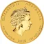 Zlatá investiční mince Rok Psa 1 Oz | Lunar II | 2018